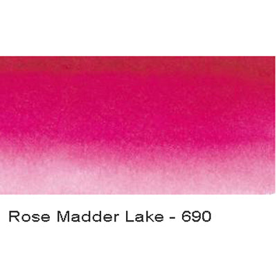 Sennelier L'Aquarelle Artist Watercolour paint Half Pan Rose Madder Lake 690