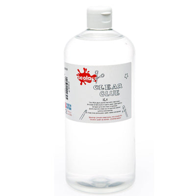 A quality PVA glue that is completely clear when dry