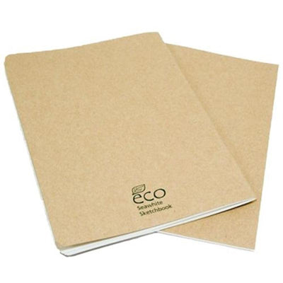 Sketchbooks contain all-media paper or eco paper and suitable for graphite pencils, coloured pencils, markers and pen.