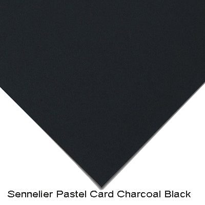 Sennelier Pastel Card Charcoal Black