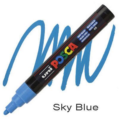 Posca Paint Marker PC-5M Sky Blue