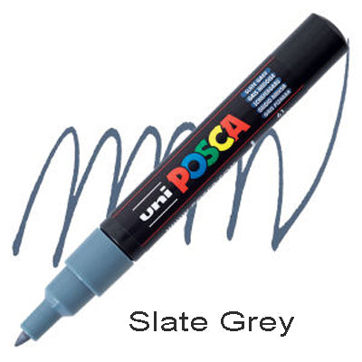 Posca Paint Marker PC-1M Slate Grey