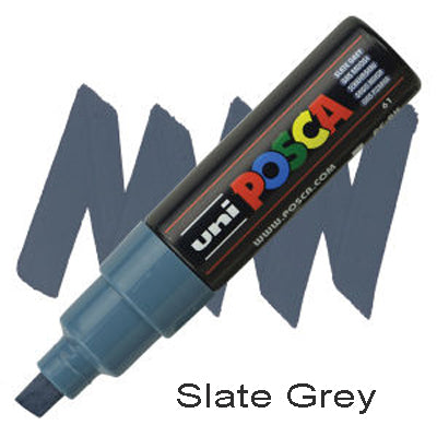 Posca Paint Marker PC-8K Slate Grey