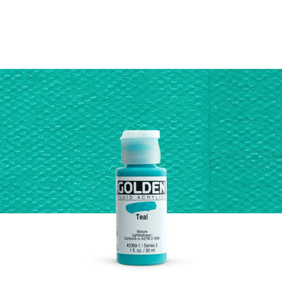 Golden Fluid Acrylics Teal