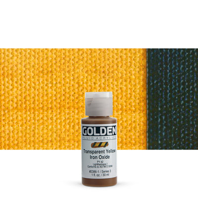 Golden Fluid Acrylics Transparent Yellow Iron Oxide