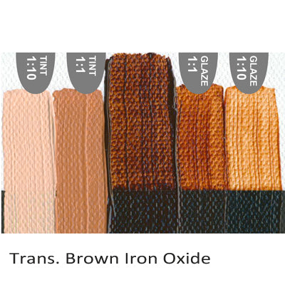 Golden OPEN Acrylics Transparent Brown Iron Oxide