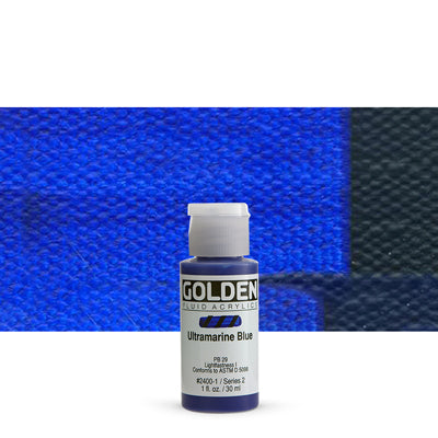 Golden Fluid Acrylics Ultramarine Blue