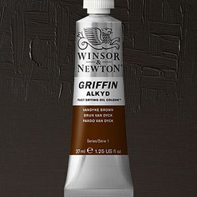 Winsor & Newton Griffin Alkyd Oil Paint Van Dyke Brown