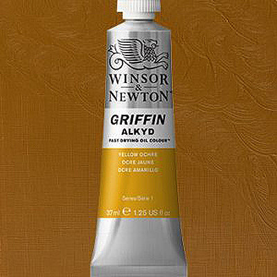 Winsor & Newton Griffin Alkyd Oil Paint Yellow Ochre