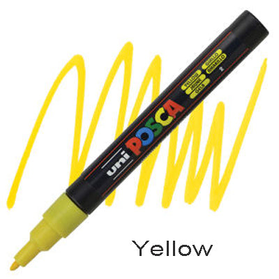 Posca Paint Marker PC-3M Yellow
