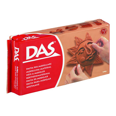 DAS Air Drying Clay is a moist, ready to use, slow-drying, easy workable modelling clay